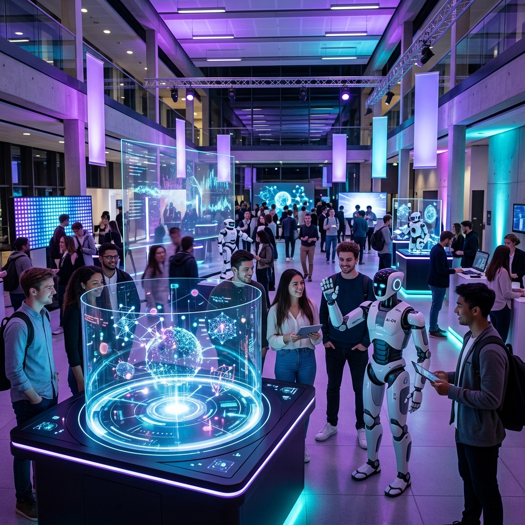 นิทรรศการนวัตกรรม AI